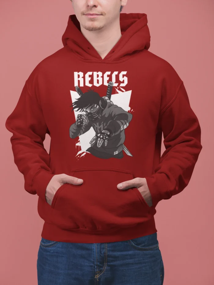 Rebels Graphic Hoodie - Stylish and Comfortable Hoodie - Image 5