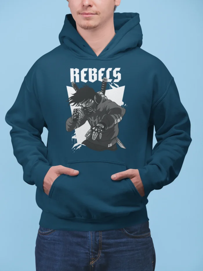 Rebels Graphic Hoodie - Stylish and Comfortable Hoodie - Image 4